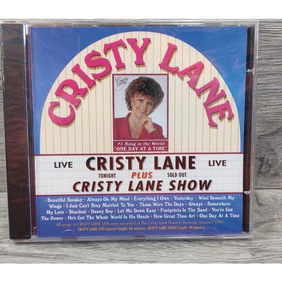 CRISTY LANE - Live - Christy Lane Show DCD NEW/SEALED-Country Music - Picture 1 of 4